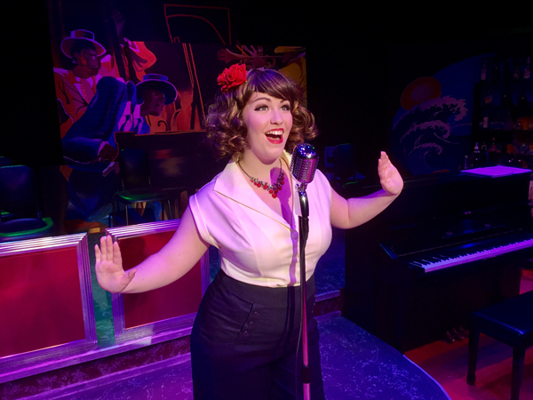 Auben Brown performs during “Song of Singapore,” a musical open July 13-30 at College of the Mainland Community Theatre.